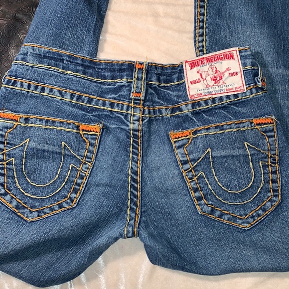 SOLD True religion size 28 Johnny Super T Flared/bell bottom - Picture 10 of 13